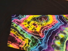 Load image into Gallery viewer, 2XL. Tie dye shirt. Dark rainbow geode tee.

