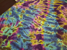 Load image into Gallery viewer, 2XL. Tie dye shirt. Northern lights scrunch tee.
