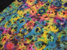Load image into Gallery viewer, XL. Tie dye shirt. Dark rainbow Kenney style tee.
