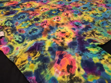 Load image into Gallery viewer, XL. Tie dye shirt. Dark rainbow Kenney style tee.
