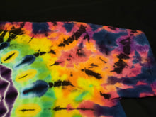 Load image into Gallery viewer, 3XL. Tie dye shirt. Mandala/sacred drop combo with diamond back tee.
