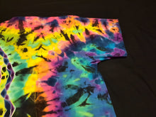 Load image into Gallery viewer, 3XL. Tie dye shirt. Mandala/sacred drop combo with diamond back tee.

