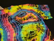 Load image into Gallery viewer, XL. Tie dye shirt. Diamond fusion/geode combo tee.
