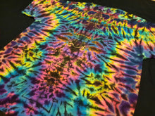 Load image into Gallery viewer, 2XL. Tie dye shirt. Mandala/psychedelic scrunch combo tee.
