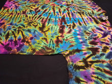 Load image into Gallery viewer, 2XL. Tie dye shirt. High contrast scrunch tee.
