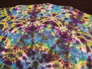 2XL. Tie dye shirt. Psychedelic profile tee.