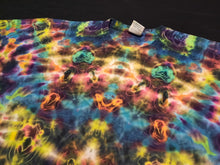 Load image into Gallery viewer, Large. Tie dye shirt. Psychedelic profile tee.
