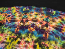 Load image into Gallery viewer, Large. Tie dye shirt. Psychedelic profile tee.
