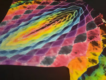 Load image into Gallery viewer, 2XL. Tie dye shirt. Dark rainbow nebula tee.
