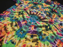 Load image into Gallery viewer, 2XL. Tie dye shirt. Psychedelic profile tee.
