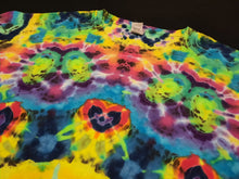 Load image into Gallery viewer, XL. Tie dye shirt. Psychedelic profile tee.
