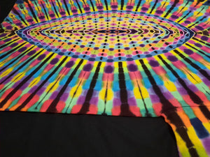 Large. Tie dye shirt. High contrast third eye tee.