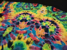 Load image into Gallery viewer, Medium. Tie dye shirt. Psychedelic profile tee.
