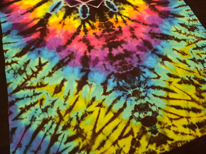 Medium. Tie dye shirt. Mandala/spine combo tee.