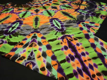 Load image into Gallery viewer, 2XL. Tie dye shirt. Halloween side mandala tee.
