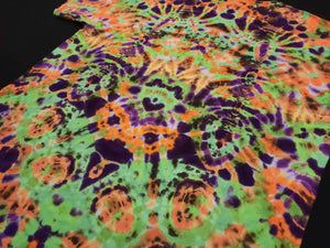 2XL. Tie dye shirt. Halloween psychedelic profile tee.