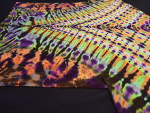 Load image into Gallery viewer, 2XL. Tie dye shirt. Halloween psychedelic V tee.

