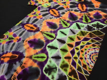 Load image into Gallery viewer, Small. Tie dye shirt. Halloween side mandala tee.
