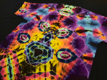 Load image into Gallery viewer, 2XL. Tie dye shirt. Dark rainbow mandala tee.

