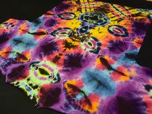 Load image into Gallery viewer, 2XL. Tie dye shirt. Dark rainbow mandala tee.

