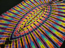 Load image into Gallery viewer, Large. Tie dye shirt. High contrast third eye tee.
