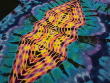 Load image into Gallery viewer, 2XL. Tie dye shirt. Diamond fusion with spine tee.
