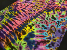 Load image into Gallery viewer, 2XL. Tie dye shirt. High contrast scrunch tee.
