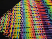 Load image into Gallery viewer, Large. Tie dye shirt. Mandala/psychedelic pleat combo tee.
