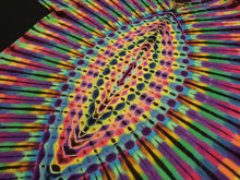 Load image into Gallery viewer, 2XL. Tie dye shirt. High contrast third eye tee.
