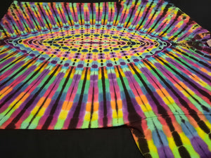 2XL. Tie dye shirt. High contrast third eye tee.