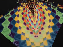 Load image into Gallery viewer, 2XL. Tie dye shirt. Neon nebula tee.
