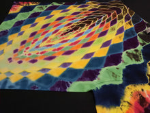 Load image into Gallery viewer, 2XL. Tie dye shirt. Neon nebula tee.
