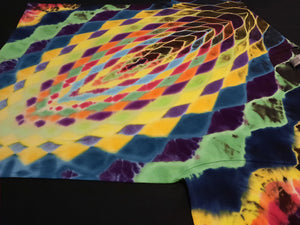 2XL. Tie dye shirt. Neon nebula tee.