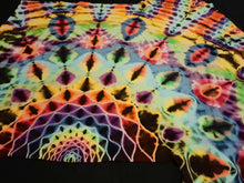Load image into Gallery viewer, XL. Tie dye shirt. Side mandala tee.
