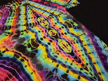 Load image into Gallery viewer, XL. Tie dye shirt. Mandala/diamond/geode combo tee.
