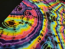 Load image into Gallery viewer, XL. Tie dye shirt. Mandala/diamond/geode combo tee.
