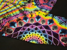 Load image into Gallery viewer, XL. Tie dye shirt. Mandala/diamond/geode combo tee.
