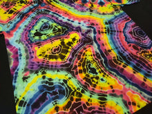 Load image into Gallery viewer, XL. Tie dye shirt. Mandala/diamond/geode combo tee.
