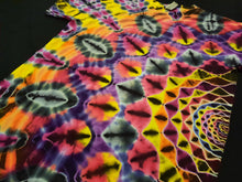 Load image into Gallery viewer, Medium. Tie dye shirt. Side mandala tee.
