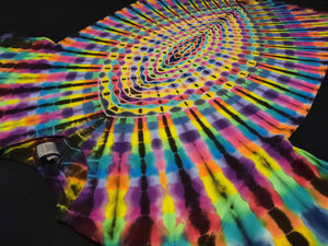 Large. Tie dye shirt. Third eye tee.