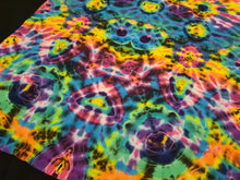 Load image into Gallery viewer, XL. Tie dye shirt. Psychedelic profile tee.
