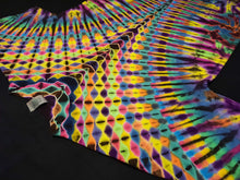 Load image into Gallery viewer, Large. Tie dye shirt. Psychedelic V tee.
