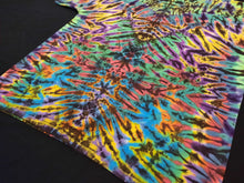 Load image into Gallery viewer, 2XL. Mandala/psychedelic scrunch combo tee.
