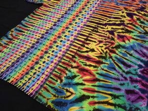 2XL. Honeycomb/scrunch combo tee.