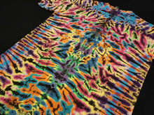 Load image into Gallery viewer, Medium. Psychedelic scrunch tee.
