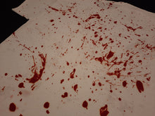 Load image into Gallery viewer, 2XL. Redrum blood splatter tee.
