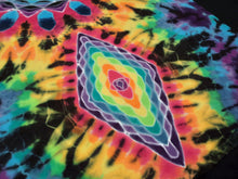 Load image into Gallery viewer, Medium. Mandala/diamond with spine tee.

