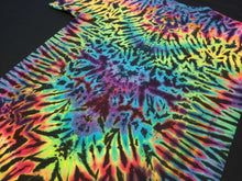Load image into Gallery viewer, XL. Psychedelic scrunch tee.
