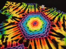 Load image into Gallery viewer, Medium. Geometric mandalas tee.
