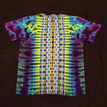 Load image into Gallery viewer, Medium. Tie dye shirt. Diamond fusion with spine tee.
